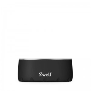 Black Swell Pet Bowl | LOIH7286