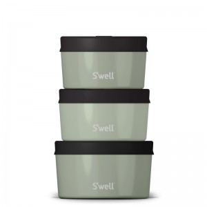 Blue Olive Swell Food Canister Set | CKJV1431