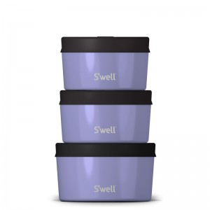 Lavender Swell Food Canister Set | CKUV0906