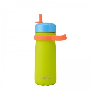 Light Green Swell Traveler with Flip Straw Lid | CWOE1549