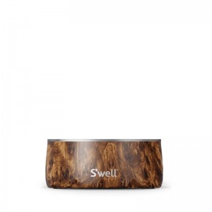 Teakwood Swell Pet Bowl | WEFY3914