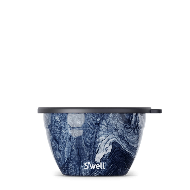 Azurite Marble Swell Salad Bowl Kit | DHNJ2554