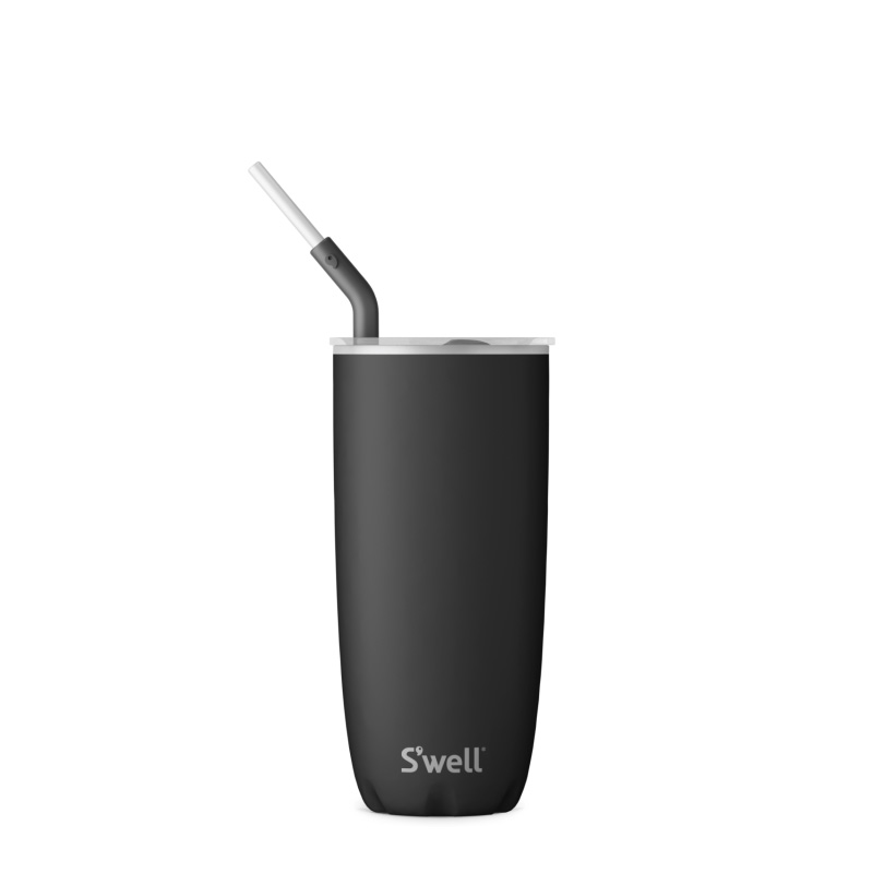 Black Swell Timothy Goodman x S'well Tumbler with Straw | NTEW5630