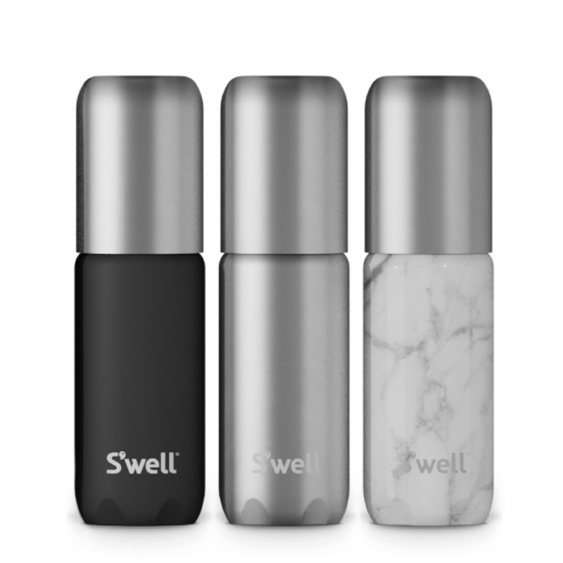 Black Swell Travel Bottle Set | VKVA4299