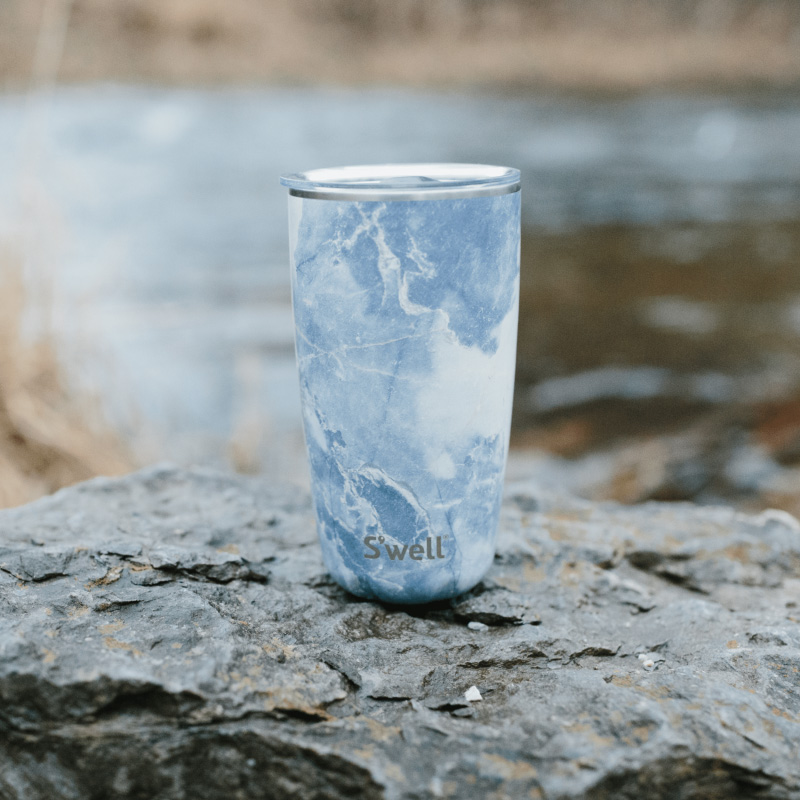 Blue Grey Swell Tumbler | AGEW9399