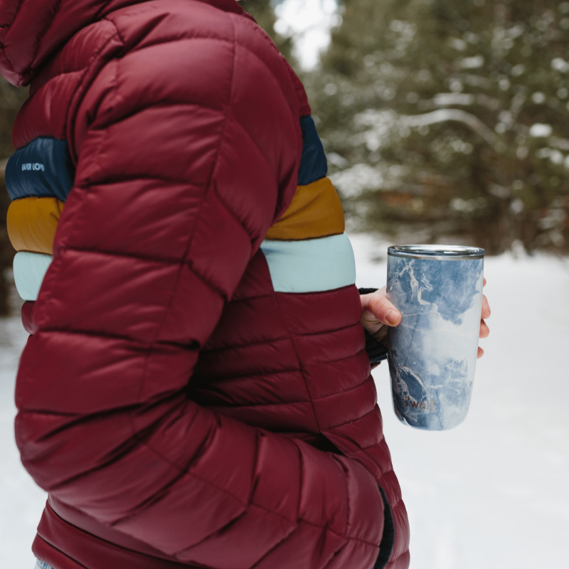 Blue Grey Swell Tumbler | AGEW9399