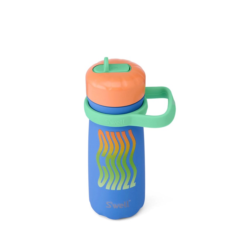 Blue Swell Traveler with Flip Straw Lid | HHST8658