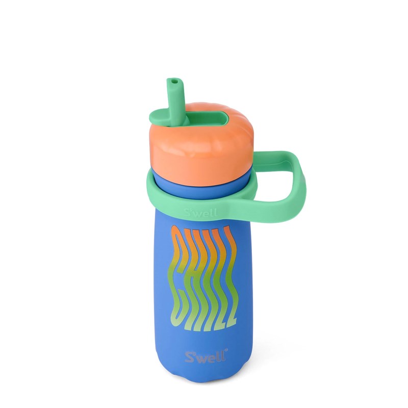 Blue Swell Traveler with Flip Straw Lid | HHST8658