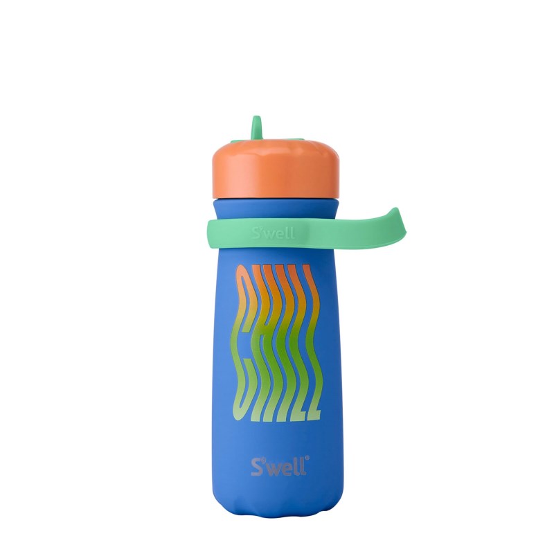 Blue Swell Traveler with Flip Straw Lid | HHST8658