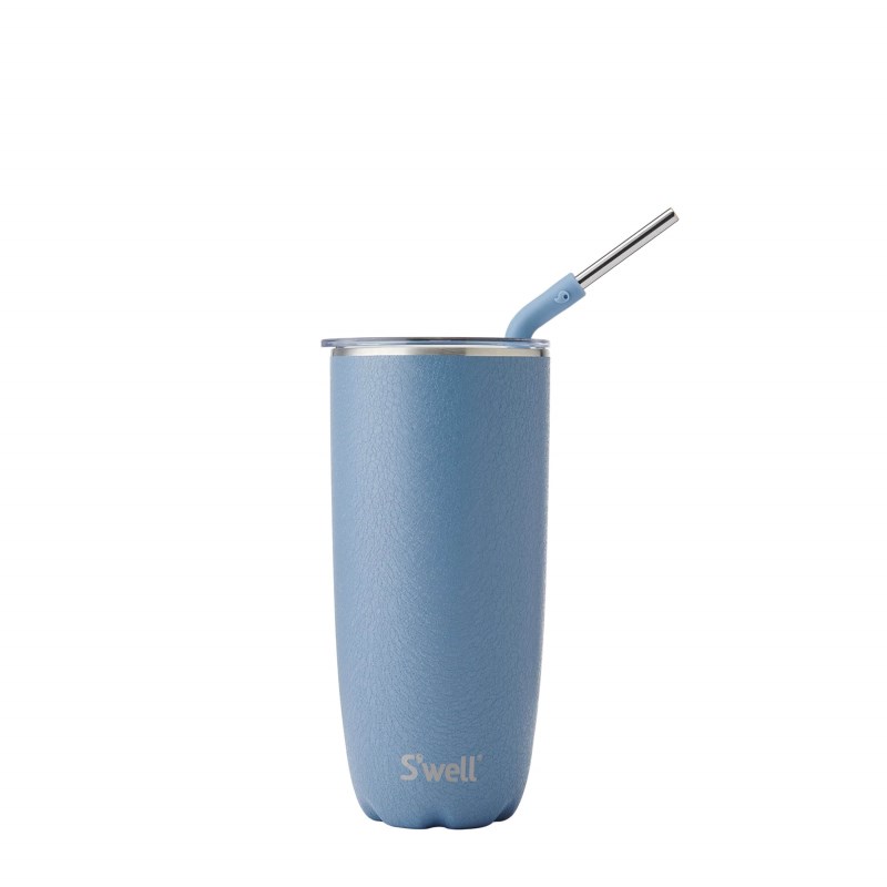 Blue Swell Tumbler with Straw | ISEO0046