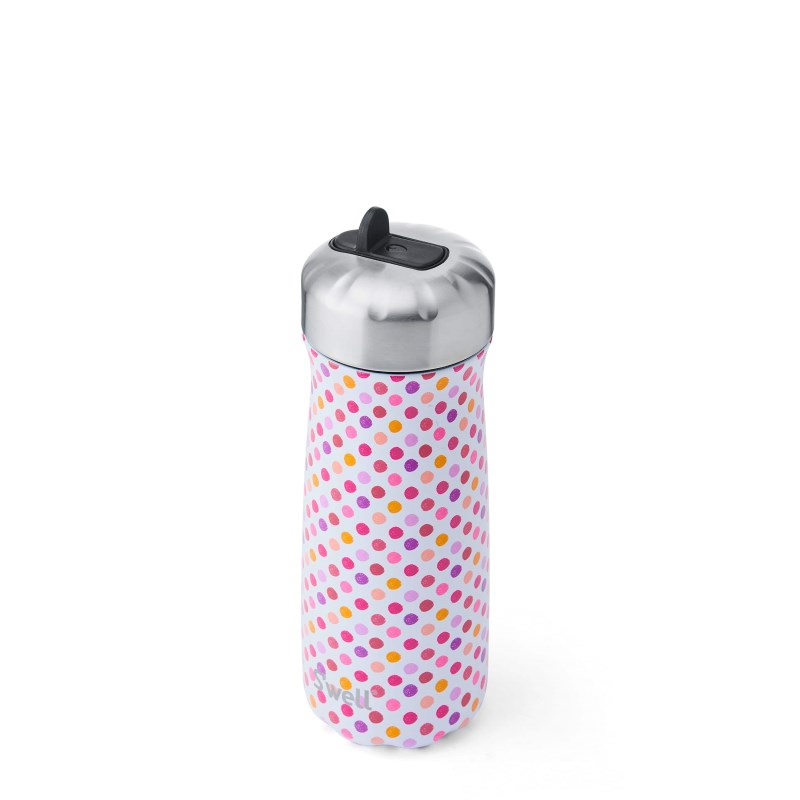 Candy Dots Swell Traveler with Flip Straw Lid | NVSH8135