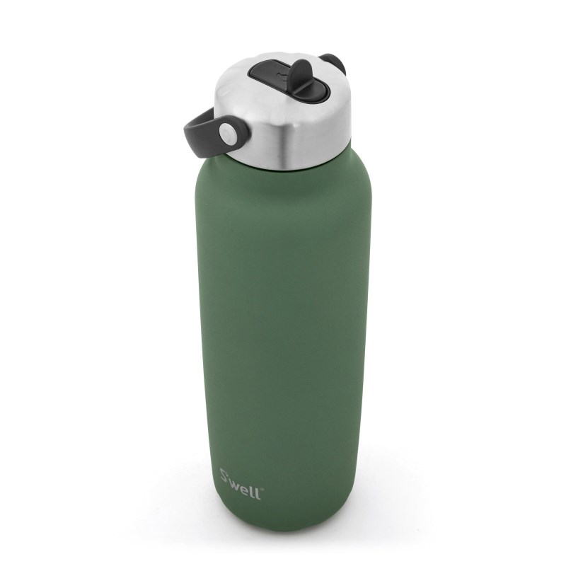 Green Swell Explorer with Flip Straw Lid | WSJE7182