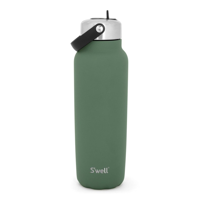 Green Swell Explorer with Flip Straw Lid | WSJE7182