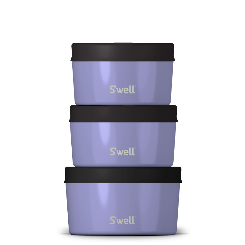 Lavender Swell Food Canister Set | CKUV0906