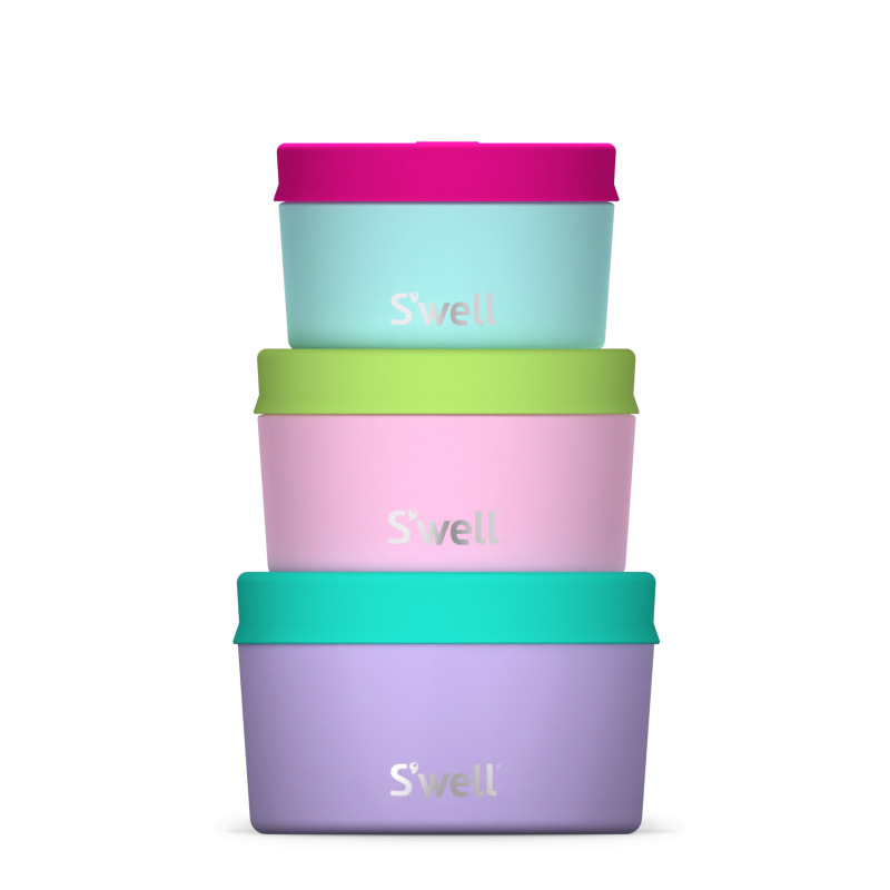 Pastel Paradise Swell Food Canister Set | DWFU8383