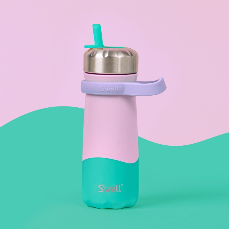 Pastel Paradise Swell Traveler with Flip Straw Lid | CXXP1524