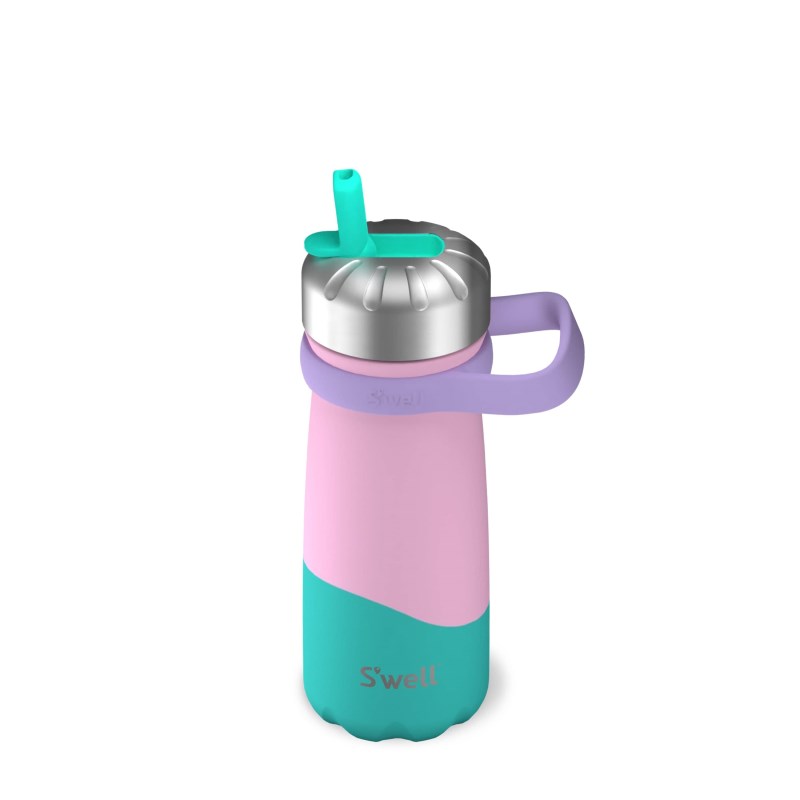 Pastel Paradise Swell Traveler with Flip Straw Lid | CXXP1524