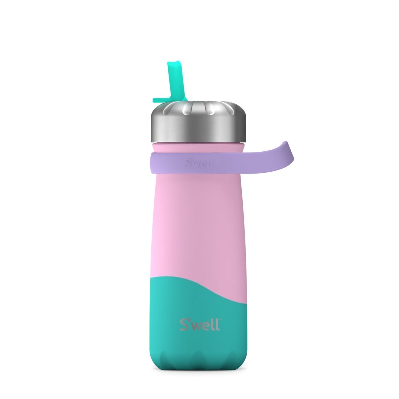 Pastel Paradise Swell Traveler with Flip Straw Lid | CXXP1524