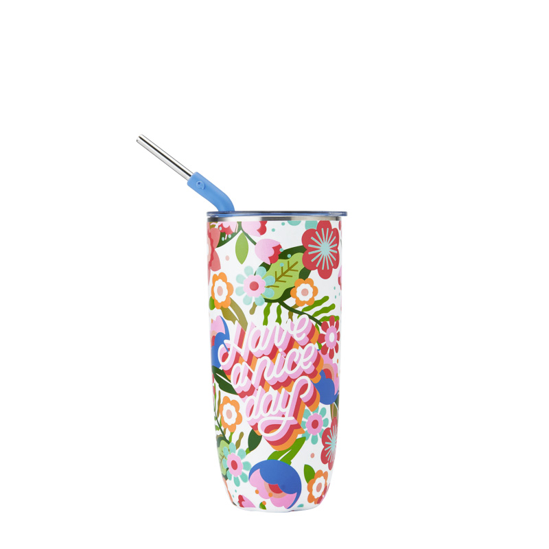 Steffi Lynn Swell Tumbler with Straw | HIJX7503