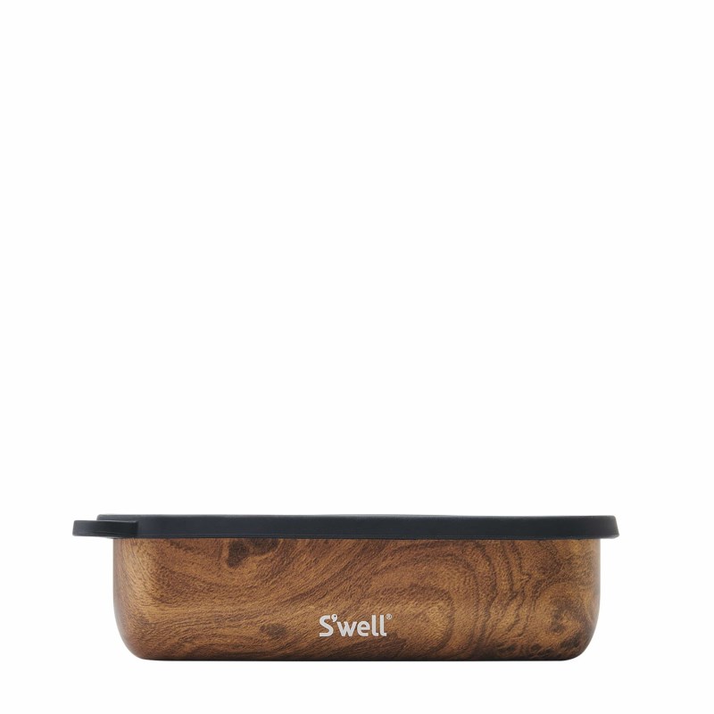 Teakwood Swell Bento Box | EBBO6883