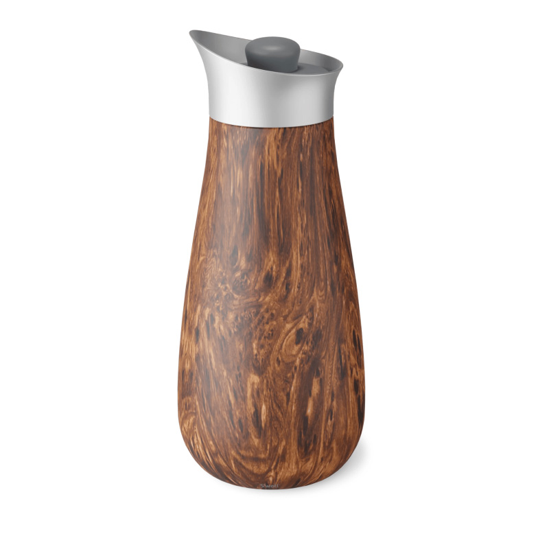 Teakwood Swell Carafe with Lid | YHOB8149