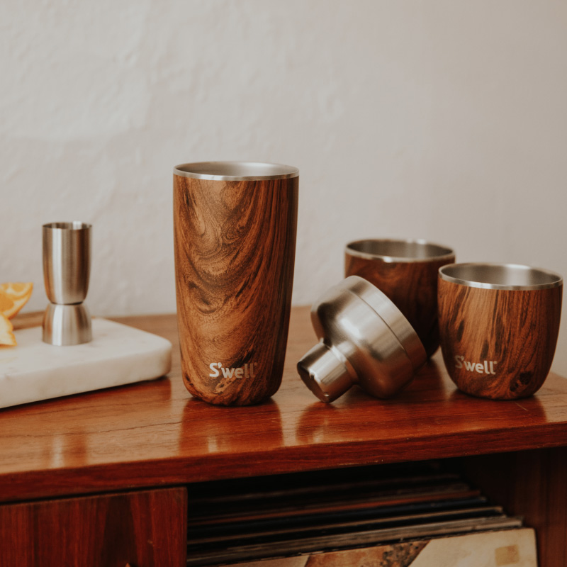 Teakwood Swell Shaker Set | SNBI4883