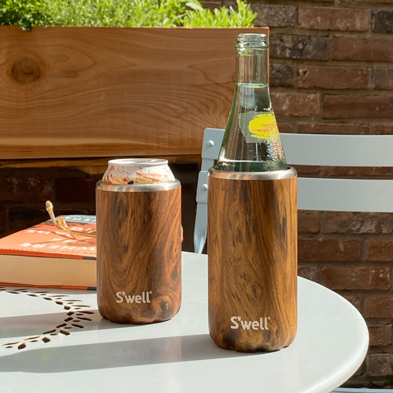 Teakwood Swell Slim Drink Chiller | TOAV4344